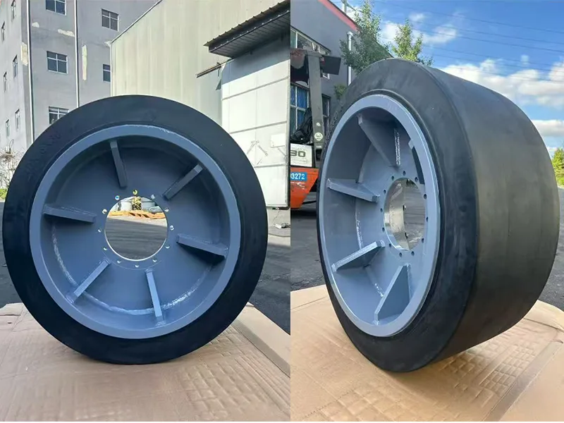 40x16x30 Tires usus est in VIATOR conscensis pontem