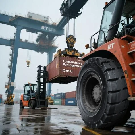 Extra Premium Solid Tires Application